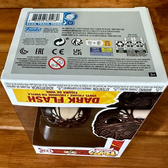 Funko POP! #1338 The Flash Dark Flash Funko Pop! Vinyl Figure - Picture 8 of 8